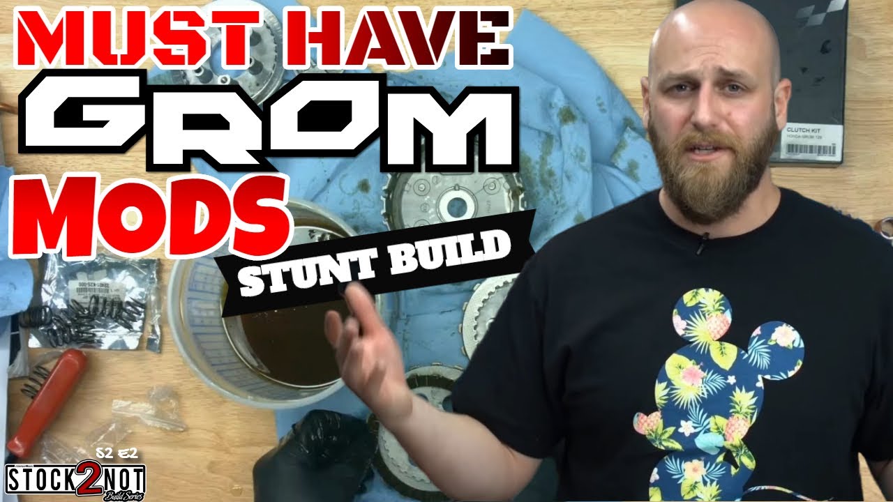 Stunting your Honda Grom? Must have mods installations!