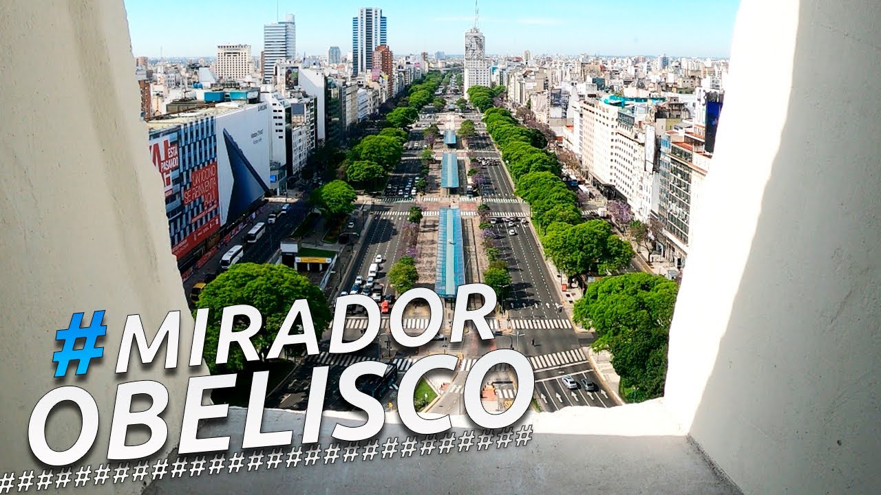 NUEVO MIRADOR OBELISCO | CIUDAD DE BUENOS AIRES | ARGENTINA |  4K Virtual Tour VLOG