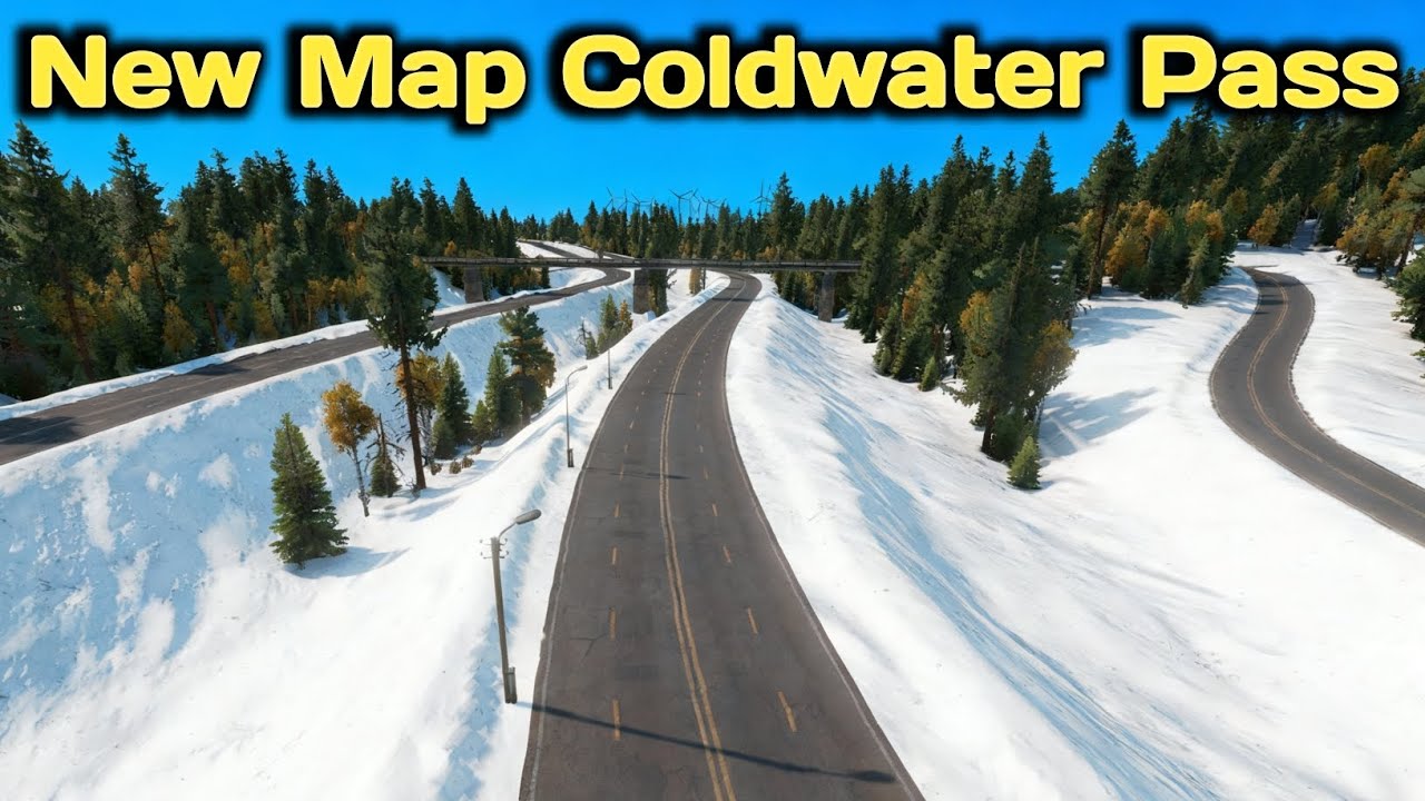 New Map Coldwater Pass In SnowRunner Season 17