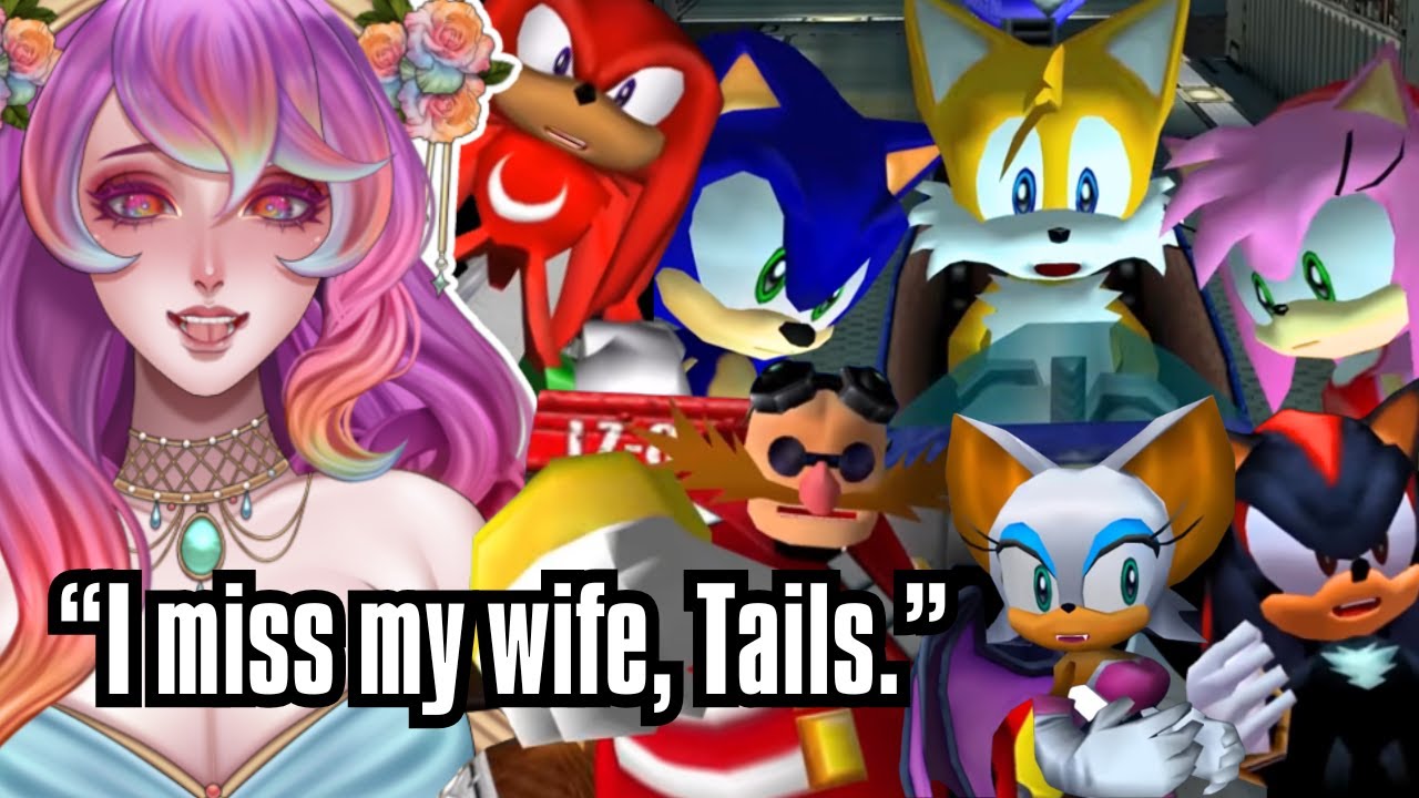 I MISS MY WIFE, TAILS | Rainbow Reacts to Sonic Adventure 2 (ALL Stories) Real-Time Fandub Games