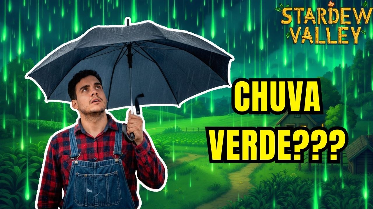 CHUVA VERDE: O Evento Mais Estranho do Jogo! (Stardew Valley #05)