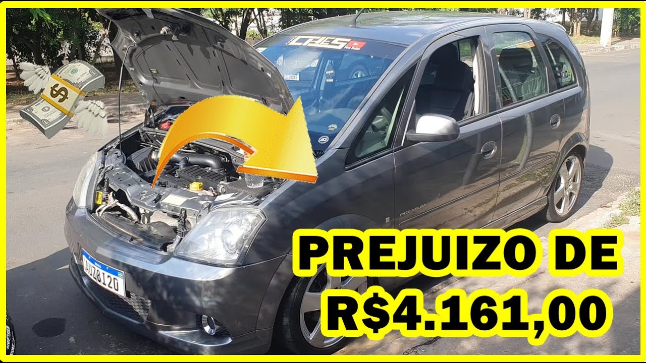 Meriva de Volta as Pistas - Prejuízo foi grande!