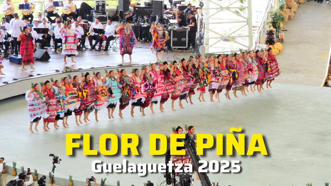 ASOMBRA FLOR DE PIÑA EN GUELAGUETZA 2025