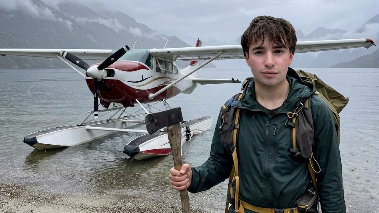3 Days Stranded In Rainforest - Solo Camping & Searching For Moose