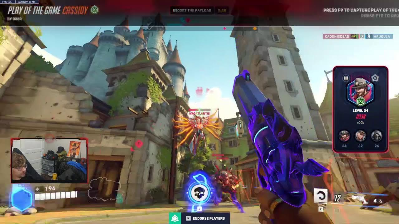 Overwatch with friends watch us win or lose