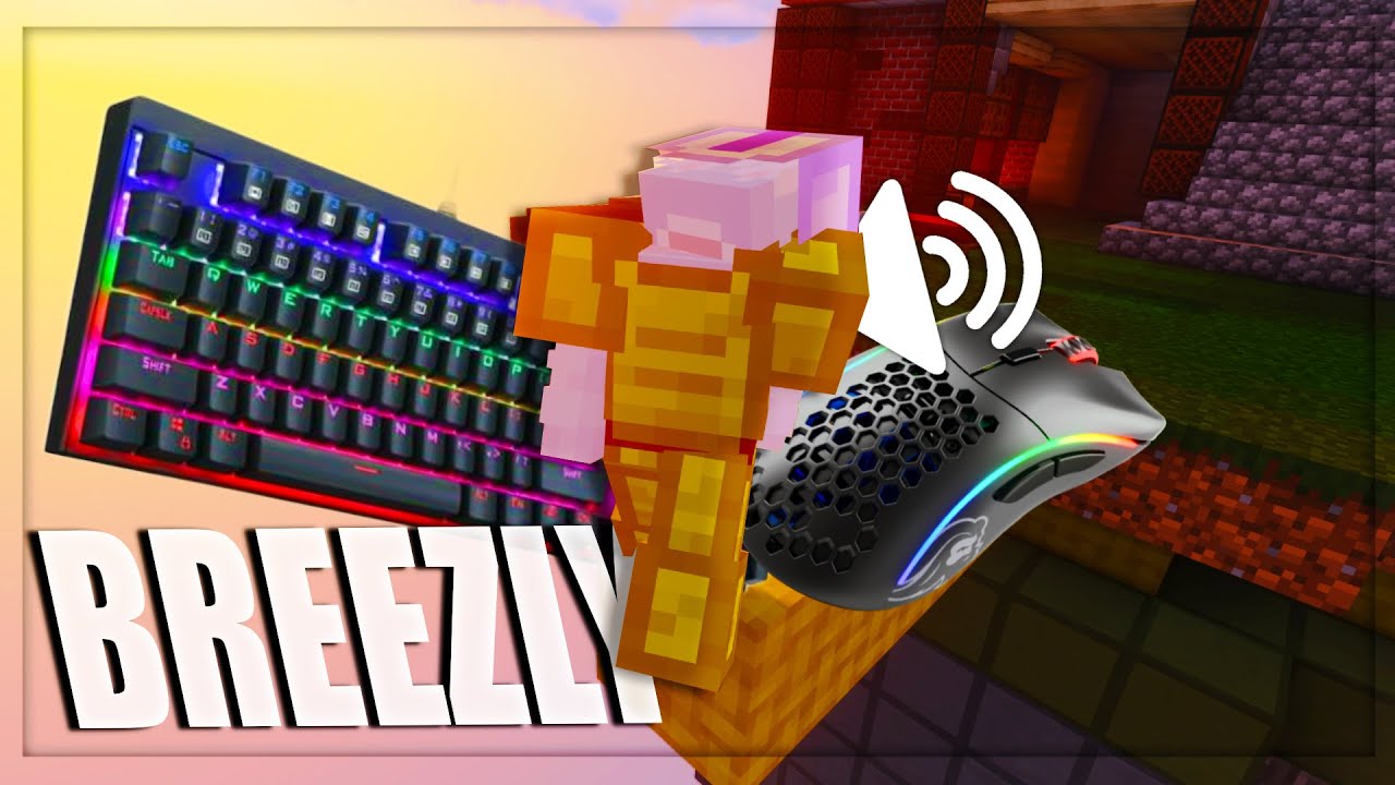 Breezliy Bridge - Keyboard + Mouse Sounds ASMR | Hypixel Bedwars