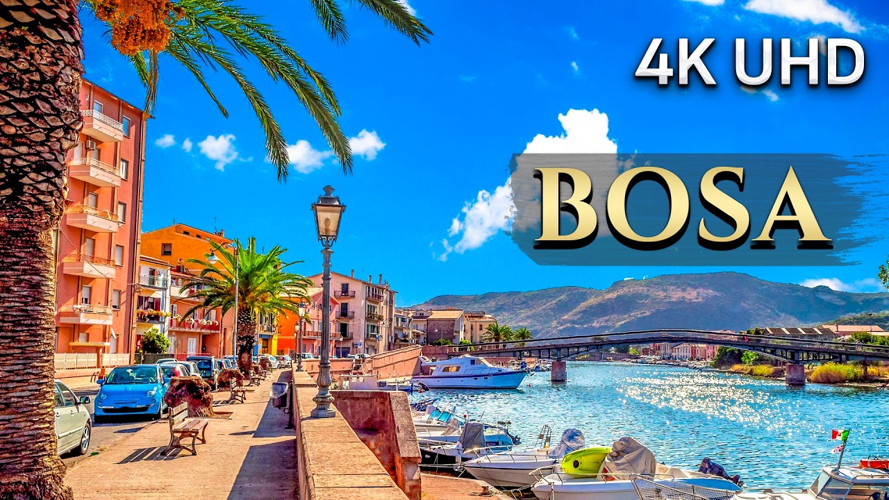 Bosa: A Picture-Perfect Town in Sardinia 4k