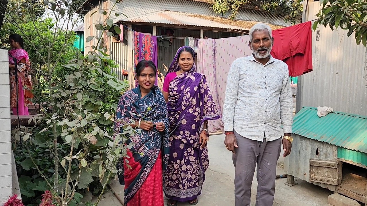 আমাদের বাড়িতে কিসের অনুষ্ঠান আর কত তারিখে আজ বলে দিলাম । Simple Village Vlog | Village Vloger |
