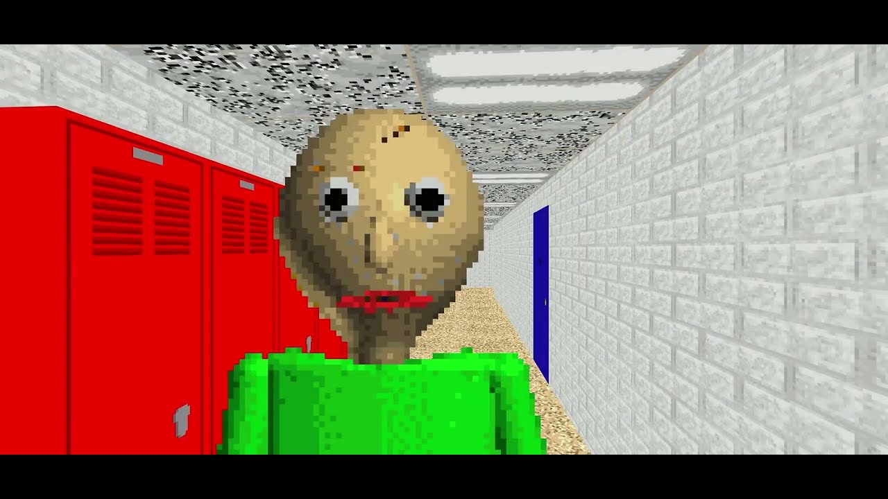 PLAYING BALDI….