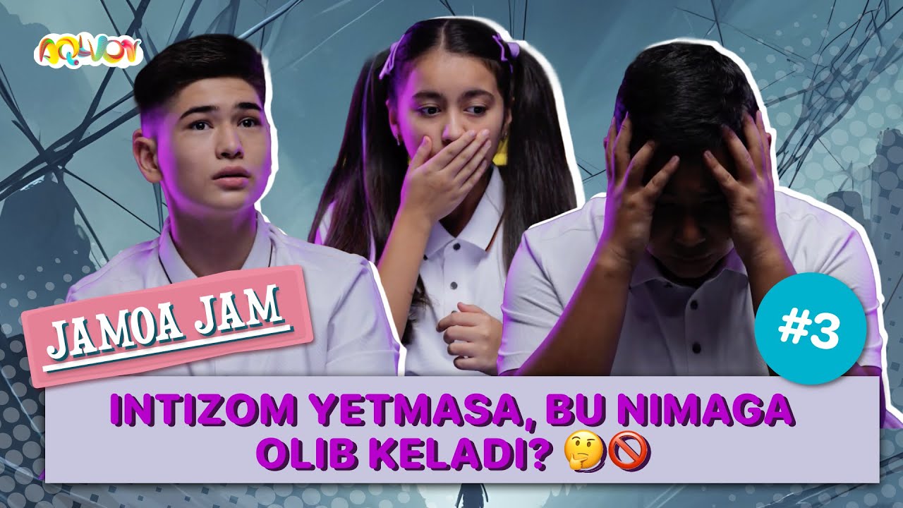 Intizom: Maqsadinga Yo&lsquo;l! 😎📚 Do&lsquo;stlar bilan yangi sarguzasht! ✨🎯 Jamoa Jam #JamoaJam