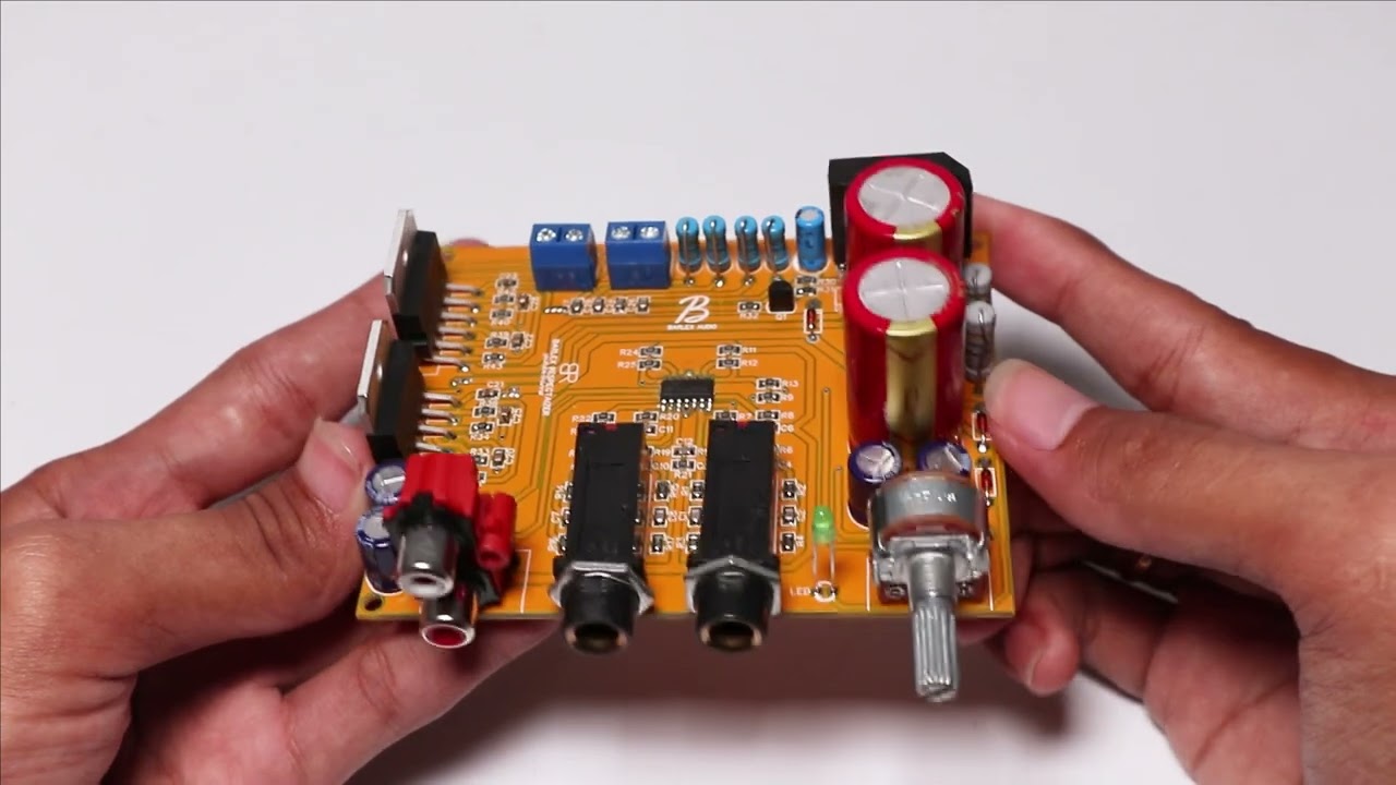 Stereo Active Flat Amplifier