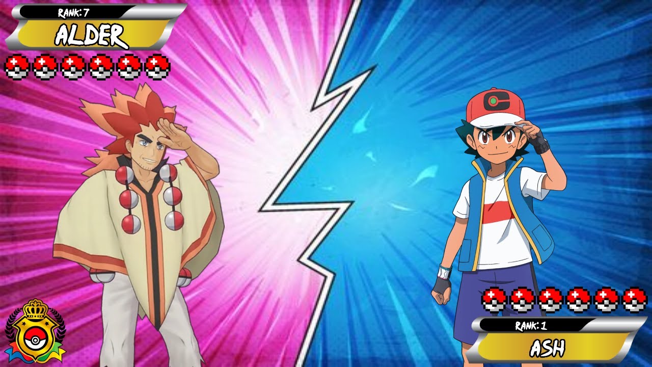 Pok&eacute;mon Battle Simulator | Masters 8 | Semi Finals Battle #1 | Alder VS Ash