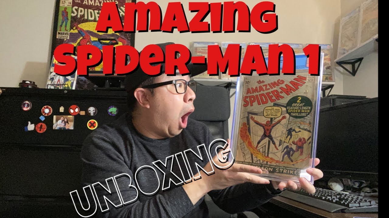 Unboxing Amazing Spider-Man 1 - CGC Silver Age Grail - Collectors End Game - Comic Books NYC Contest