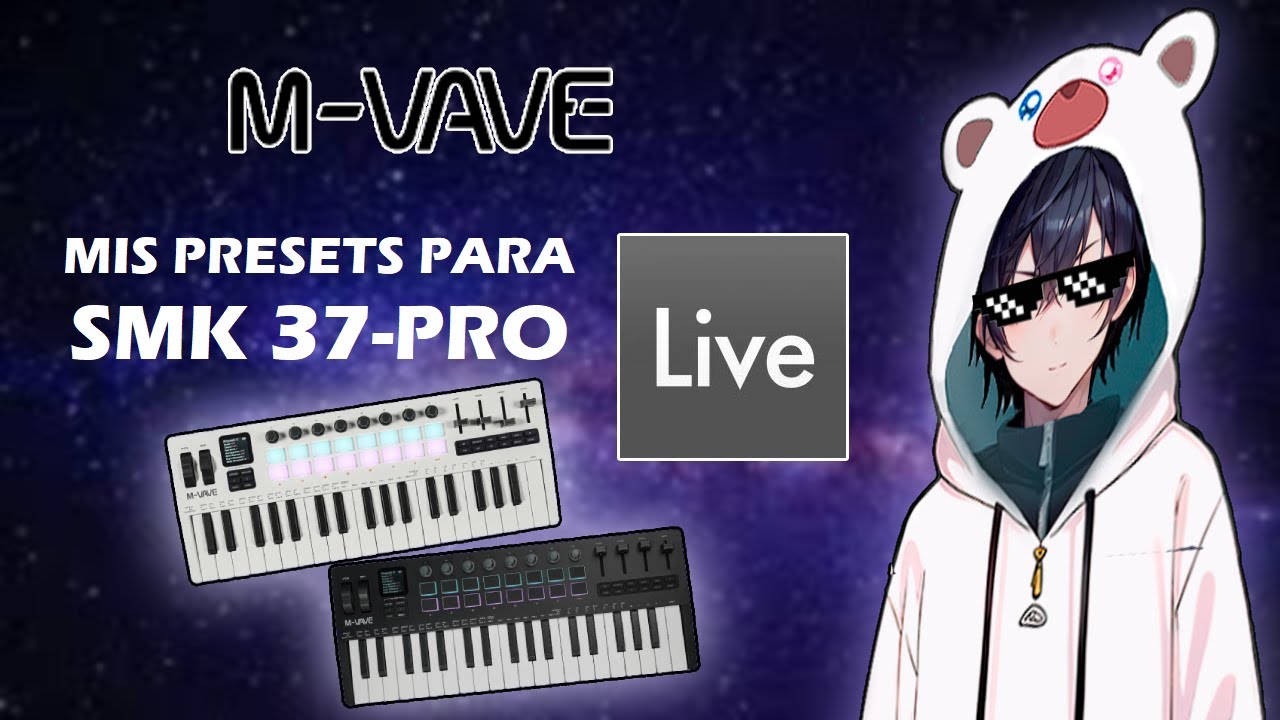 m-vave smk-37 pro MIS PRESETS, nuevas funciones para ableton live español (DESACTUALIZADO)
