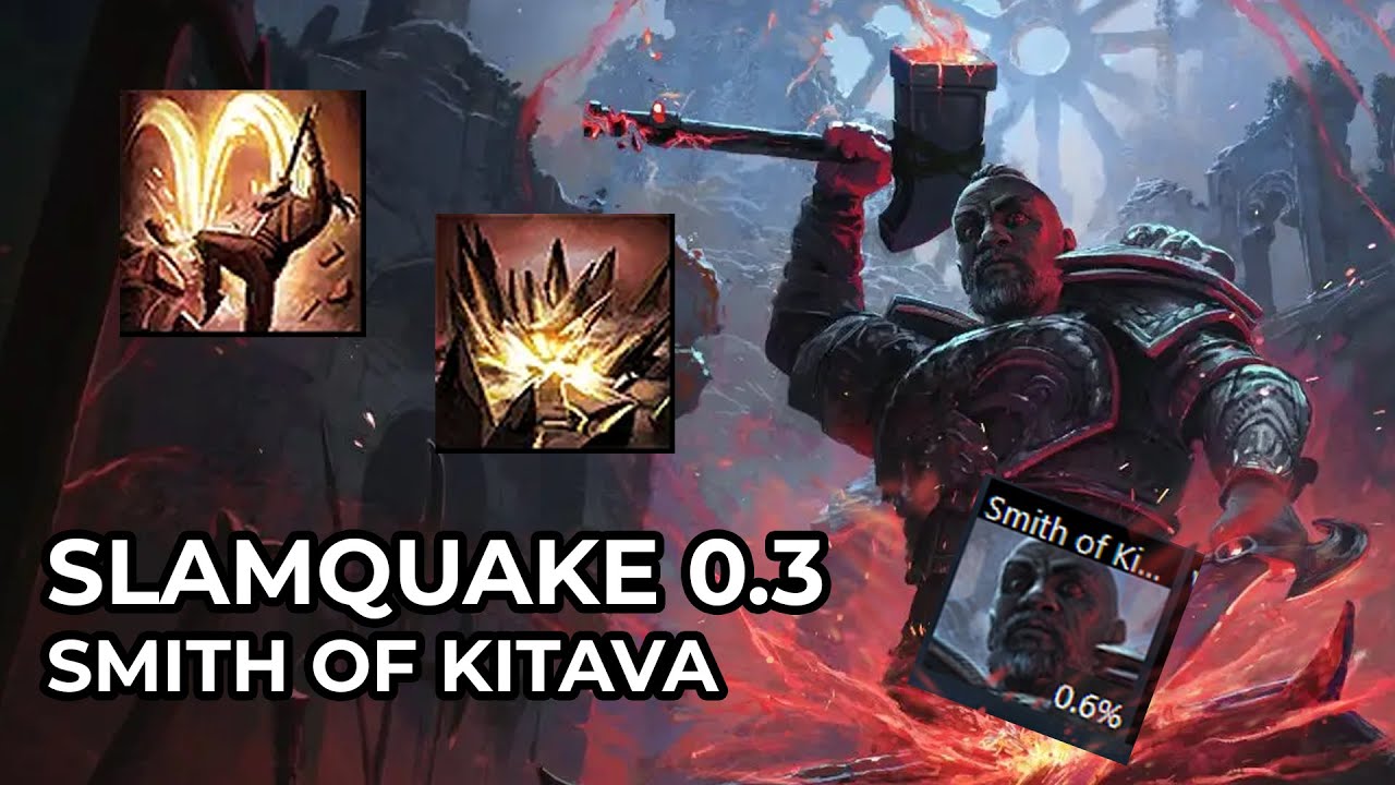 SLAMQUAKE | Smith of Kitava | Rolling Slam Earthquake DW Hybrid | Path of Exile 2 Build Guide [0.3]