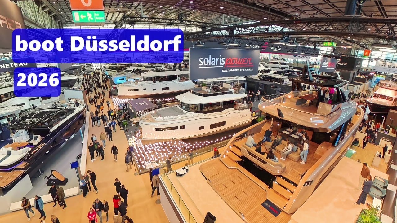 Boot Düsseldorf 2026 Rundgang durch alle Hallen