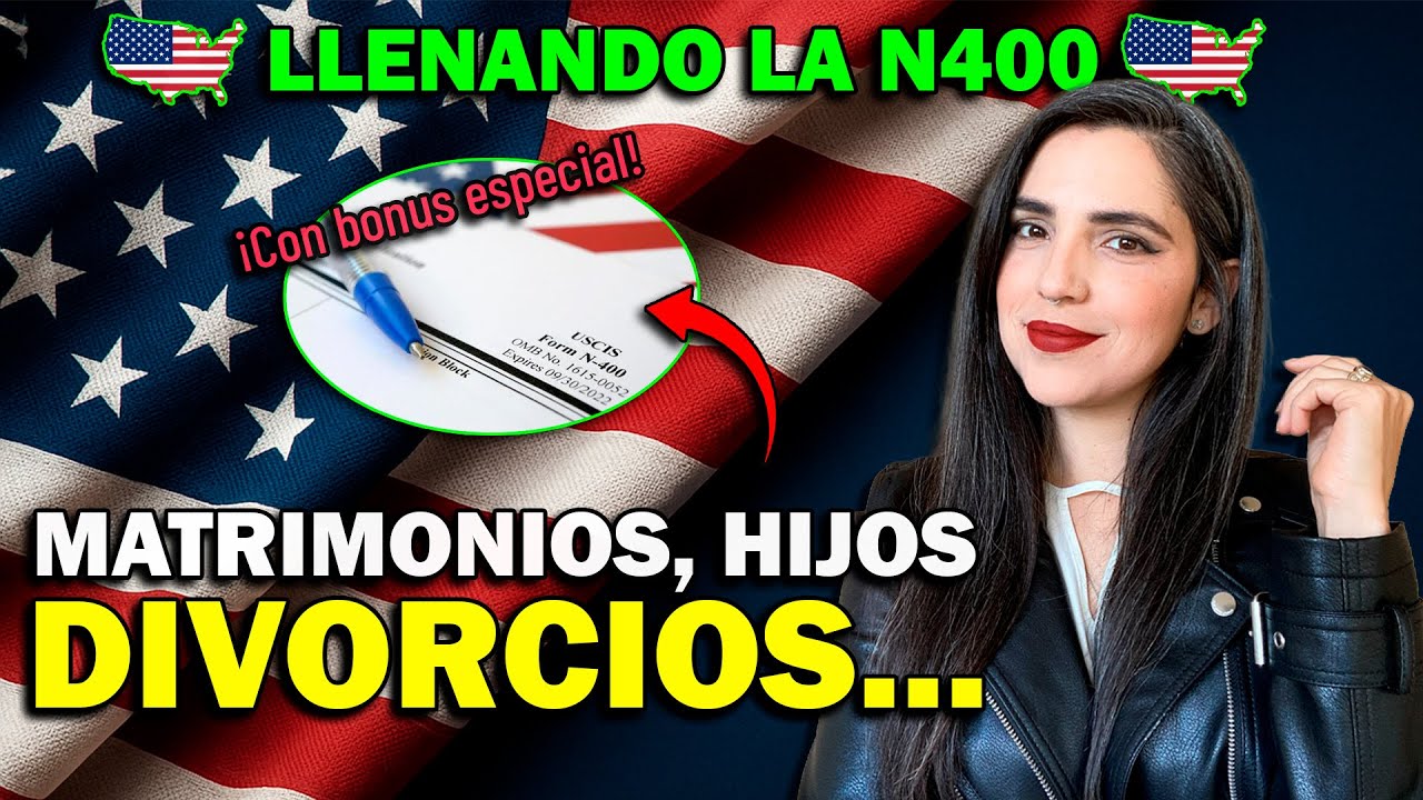 DOMINA y APRUEBA las PREGUNTAS PERSONALES en la N-400 (+ BONUS SOBRE TAXES) #ciudadaniaamericana