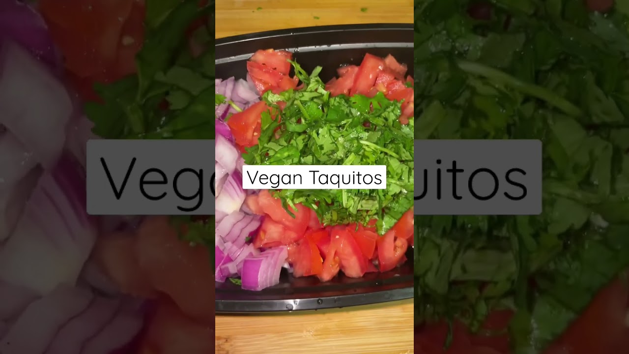 The Best Vegan Taquitos Ever!//Easy Recipe