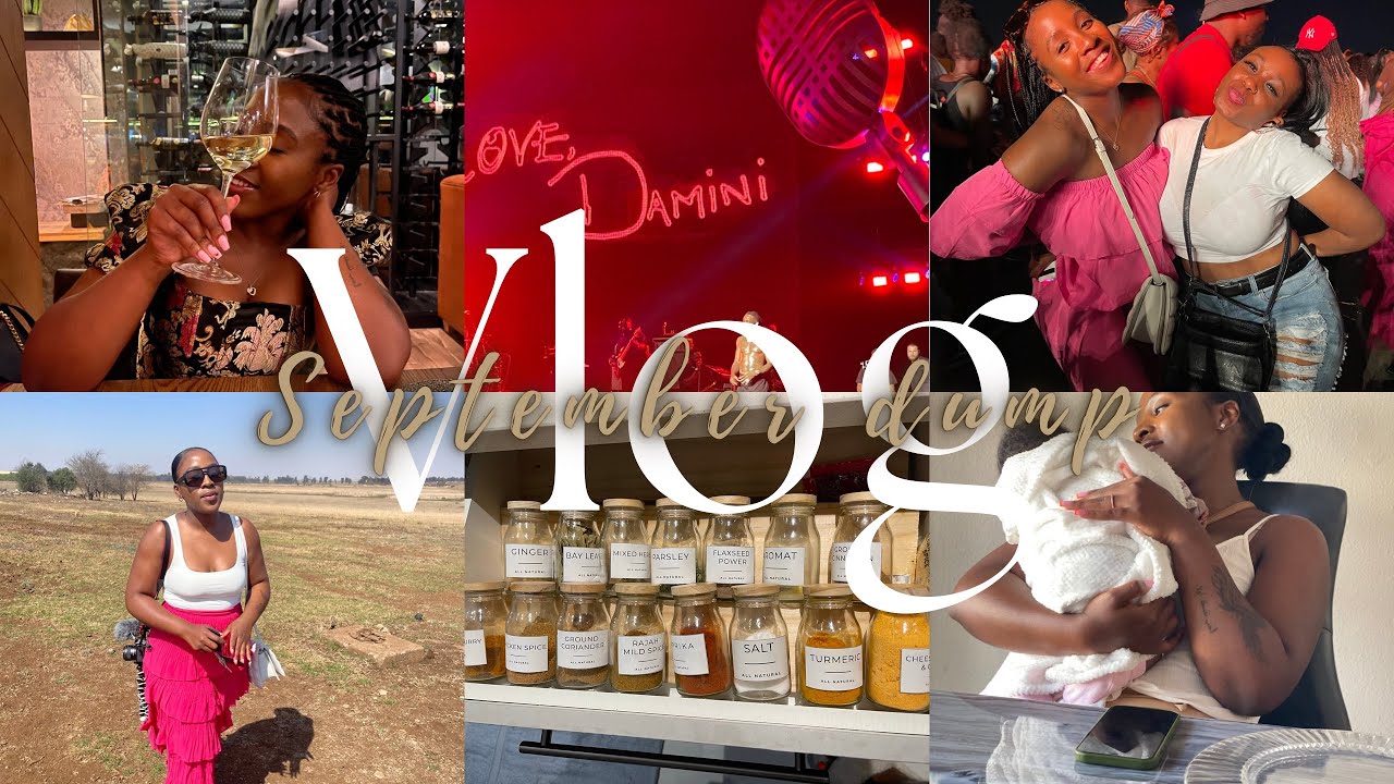 VLOG: September dump| Sunday cookout| Spice rack| DSTV delicious - Burna Boy| Date Night