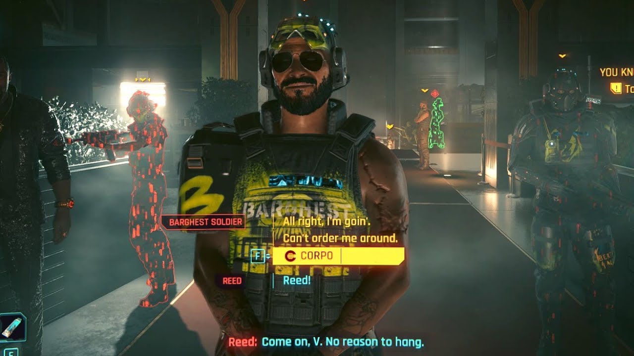 Не связывайтесь с CORPO V - DLC для Cyberpunk 2077.