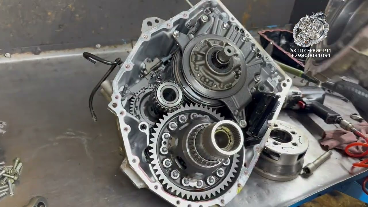 Разборка АКПП TG-81SC GAC Changan от дилера после ДТП