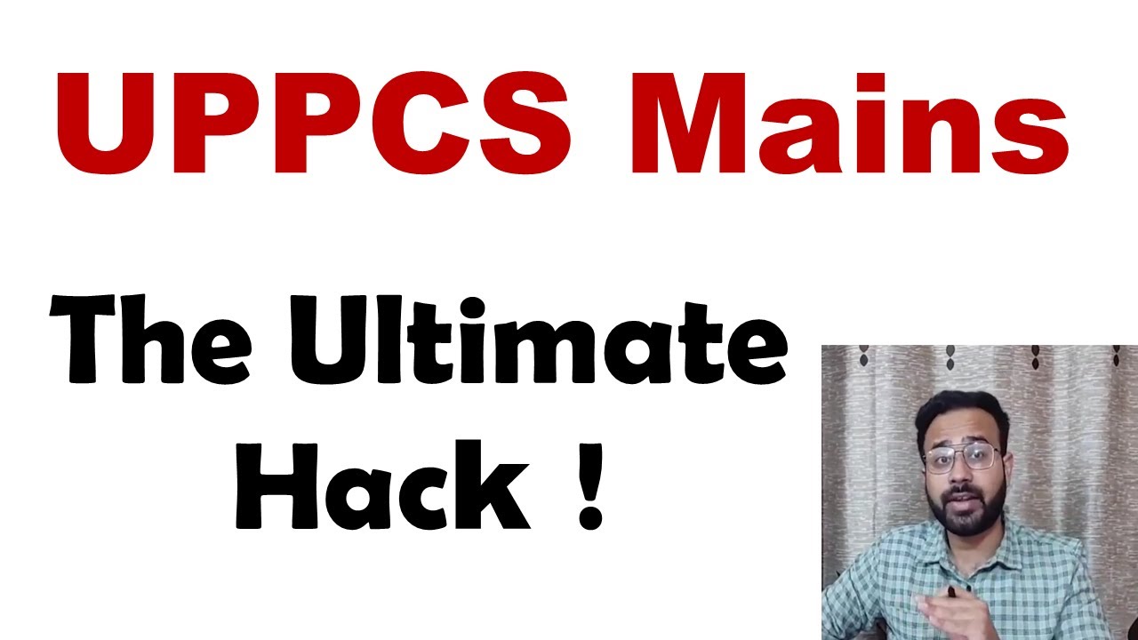 UPPCS Mains: The Pattern Which No Coaching Will Tell You | UPPSC Mains Notes Answer Writing Strategy