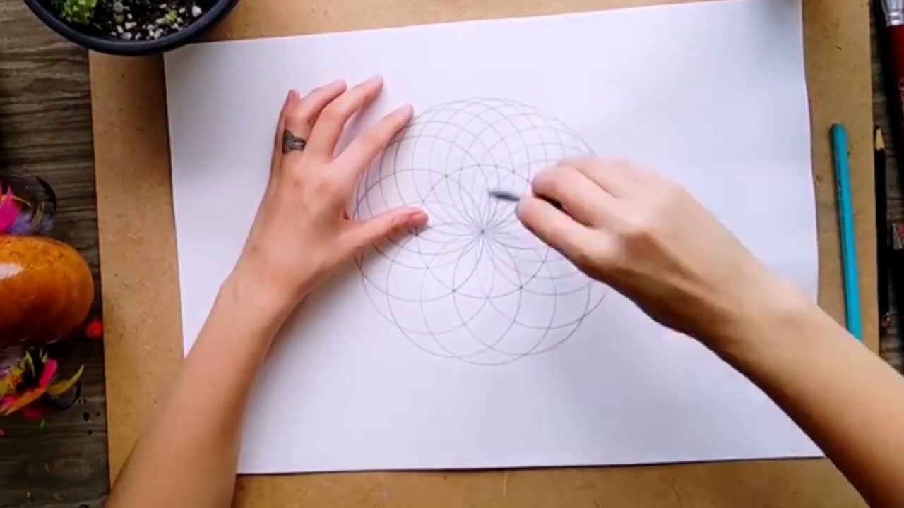 Como desenhar o Torus - Geometria Sagrada