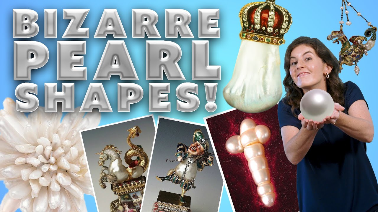 Unique Pearl Shapes | Baroque, Keshi, Monster and more