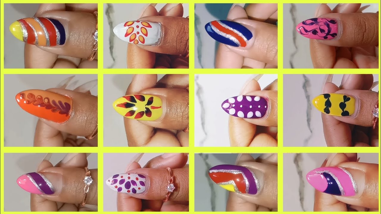 24 Beautiful and Simple Nailart Hack 💅💜 💖||Easy Nailart||Cute Nailart Tutorial||Trending Nails