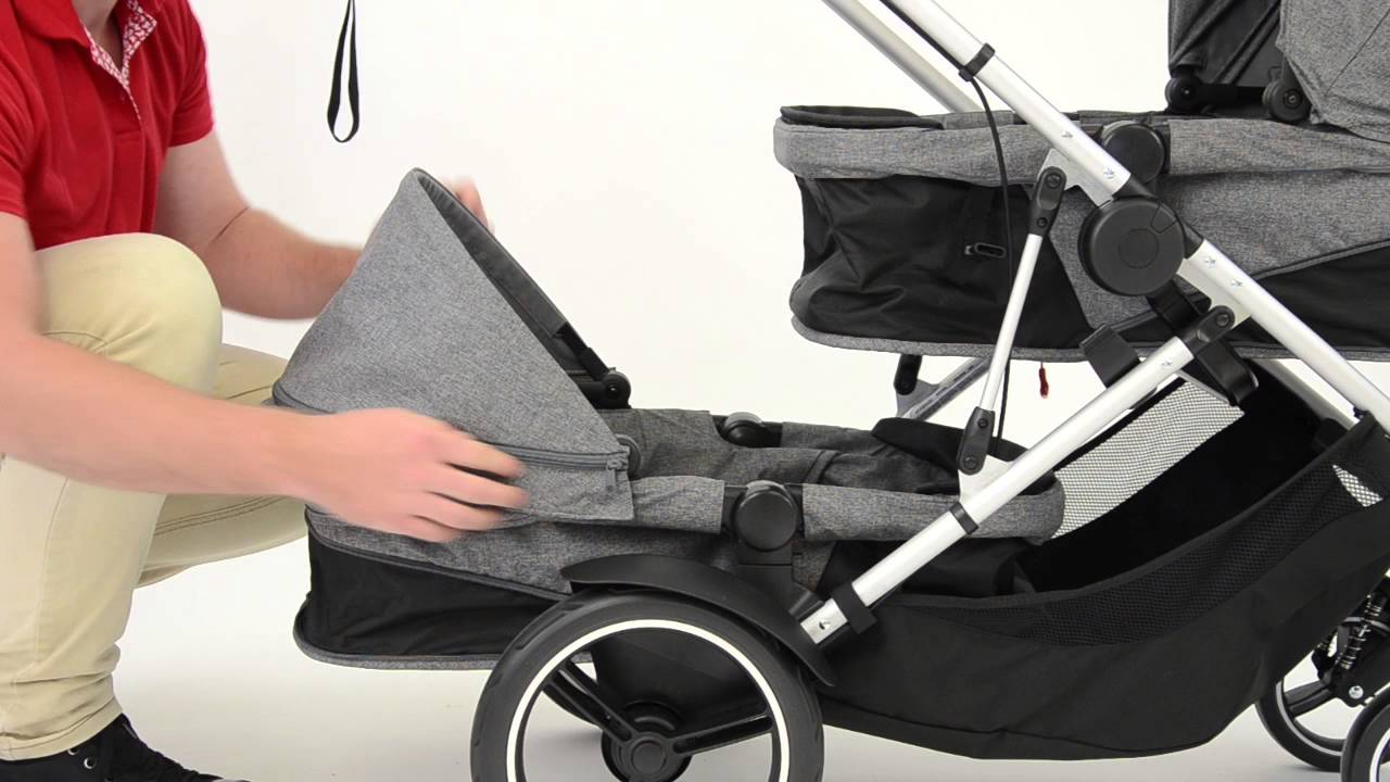 voyager™ single to double stroller instructional video | phil&teds