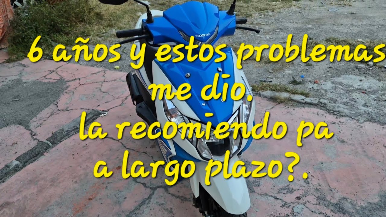 Honda DIO 6 años ya conmigo