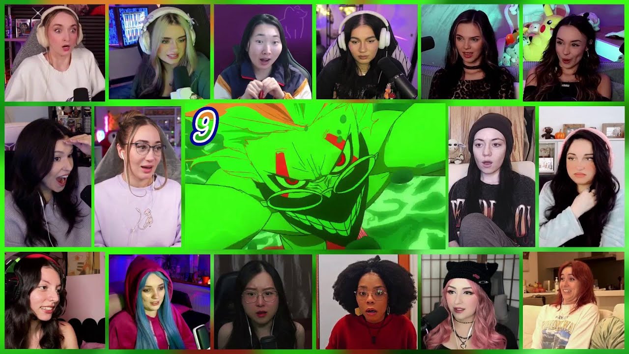 Dandadan Episode 9 Girls Reaction Mashup | ダンダダン Reaction