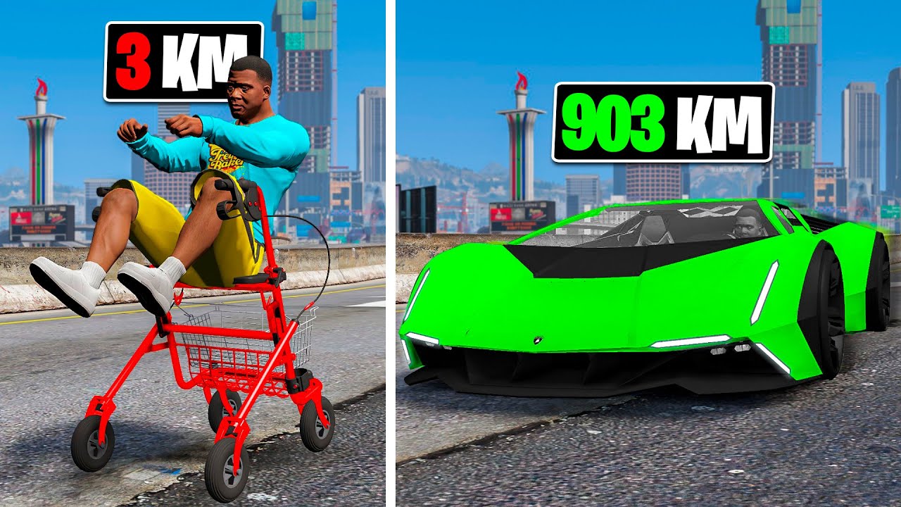SE BATER O CARRO FICA MAIS R&Aacute;PIDO NO GTA 5