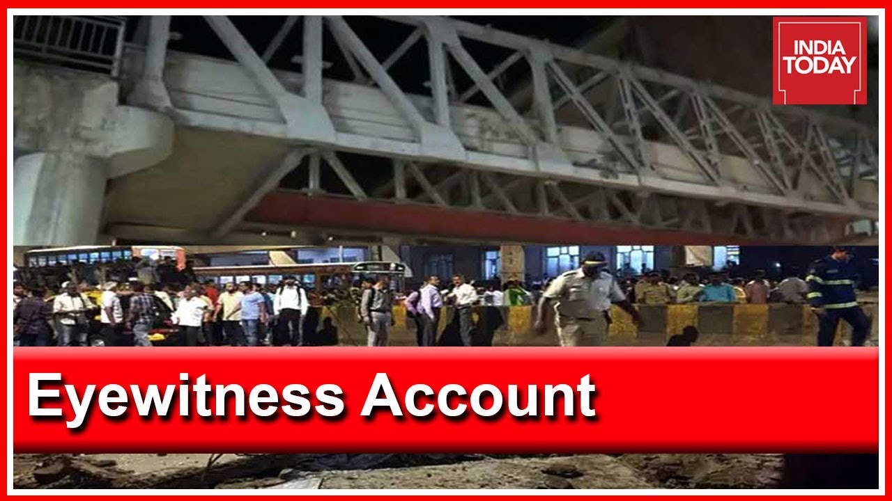Eyewitness Recalls Moment When CST Footover Bridge Collapsed | Live From Mumbai