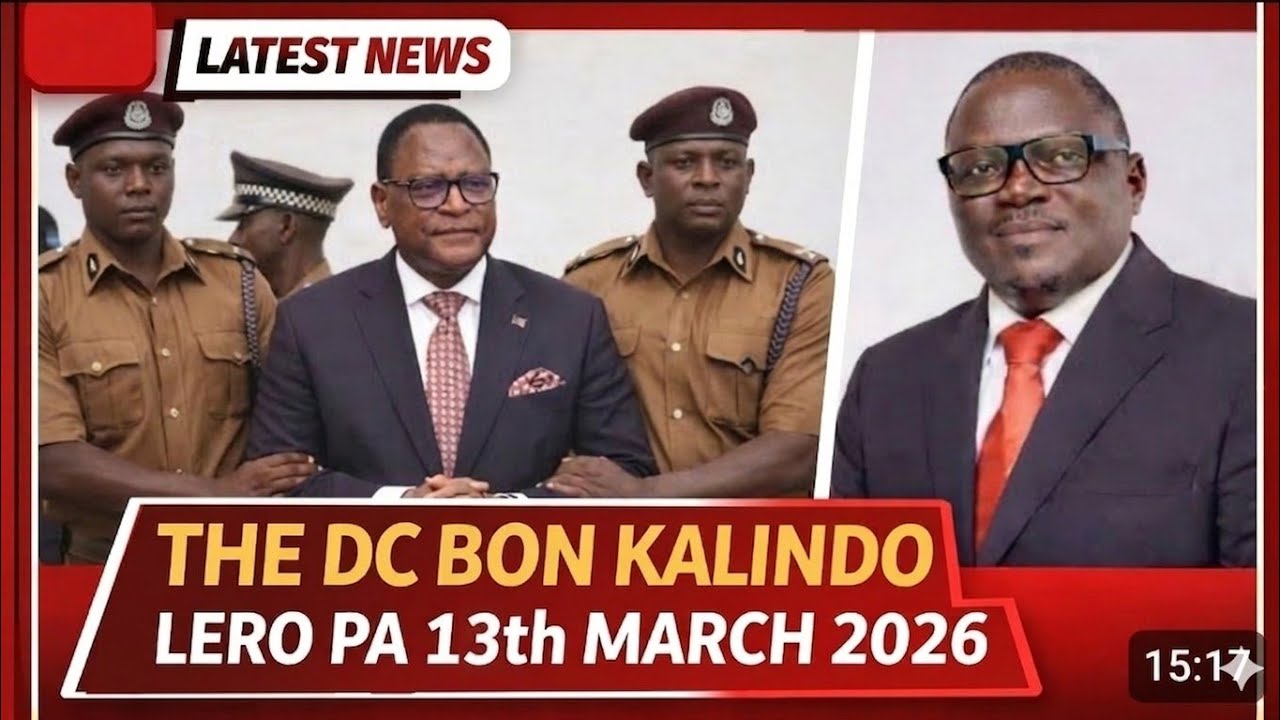 THE DC BON KALINDO LERO PA 13TH MARCH 2026