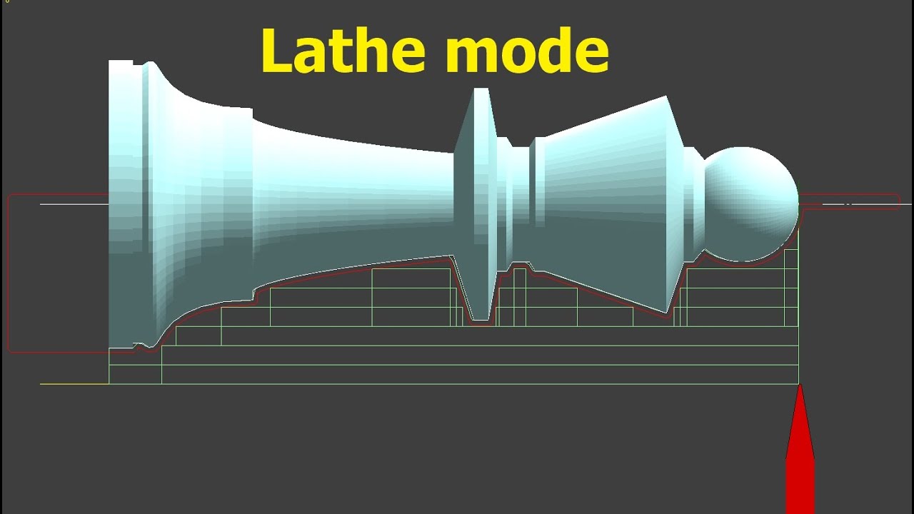 GrblGru: How to use the Lathe mode