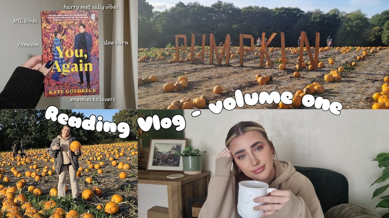 READING VLOG - Pumpkin picking and other fall things 🍂