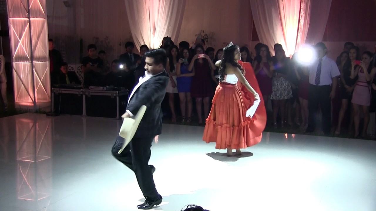 COREOGRAFIA MARINERA MARIEL 15 AÑOS