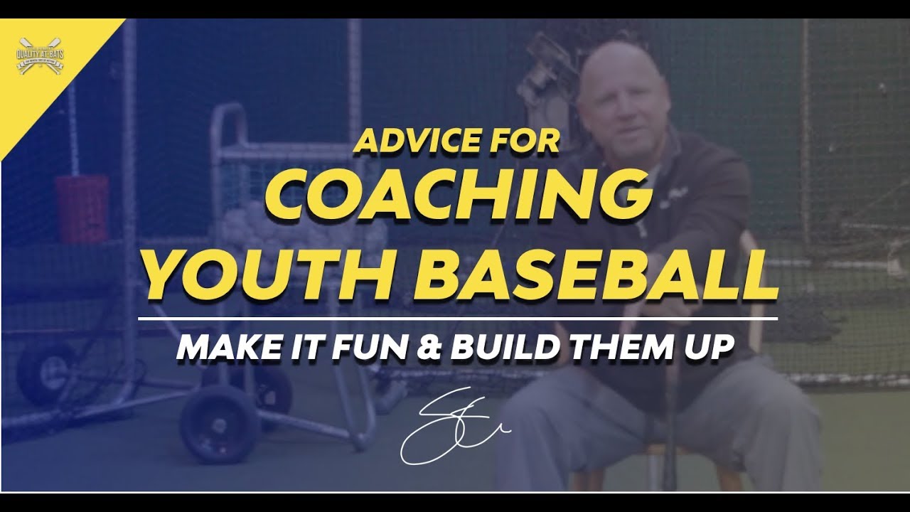 Important Advice for Coaching Youth Baseball.