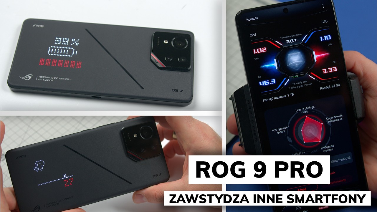 Asus ROG Phone 9 Pro Recenzja | To nie tylko gamingowy smartfon