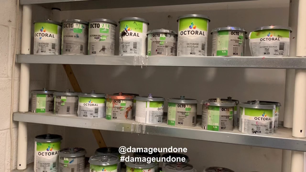 Octoral paint scheme and my mixing room