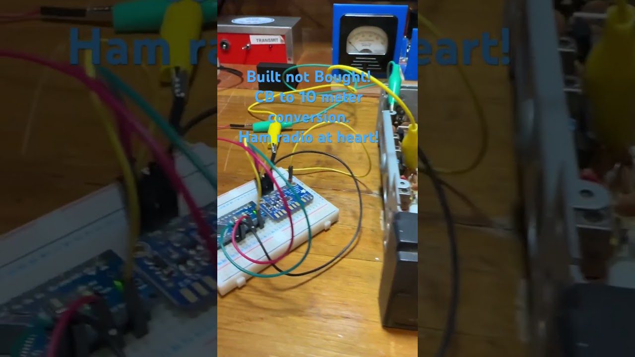 CB to 10 Meters Ham Radio Conversion #qrp #diy #hamradio #hamradiooperator #qrpradio #10meter