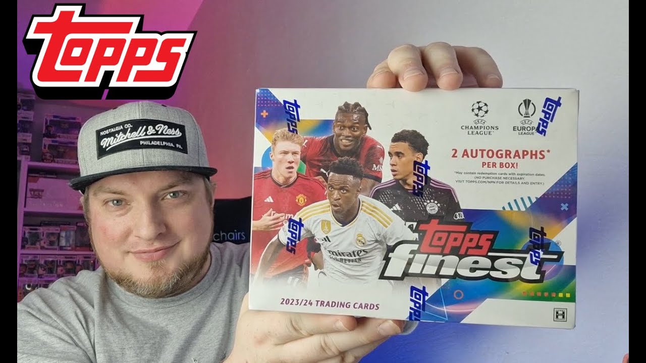 TOPPS FINEST UEFA CLUB COMPETITION HOBBY BOX