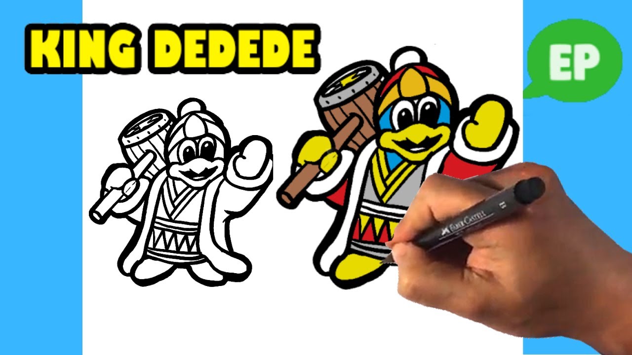 How to Draw King Dedede- Kirby - Nintendo Drawing Lesson