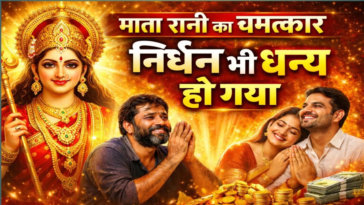 “नवरात्रि स्पेशल: माता रानी की नई भेंट – घर में आते ही सब दंग!”माता का चमत्कार 