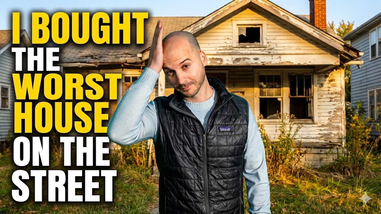 We Bought the WORST House on the Street! (Sewage, Smell & Full Rehab)