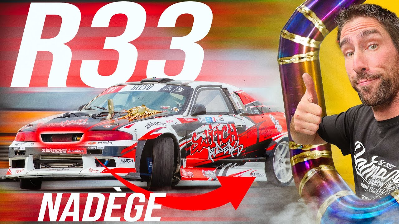 LA SKYLINE R33 DE GUYGUY.. NADEGE ENFIN EN VIDEO!! ET Y A DU BOULOT....
