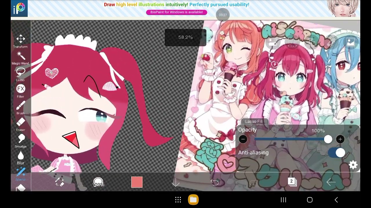 Drawing Ayumu-Chan