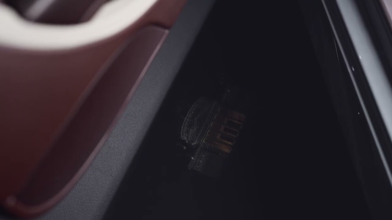 Bentley animated welcome lamp