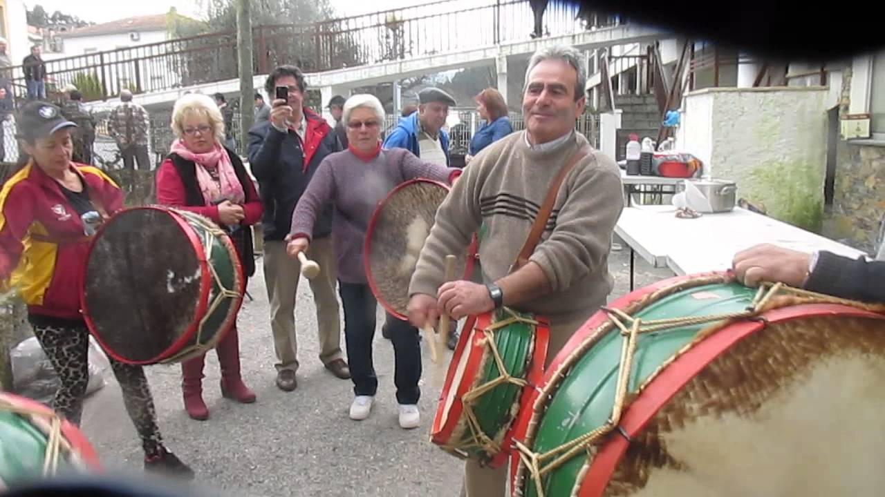 Bombos de Dornelas do Zêzere, na minha terra Natal, 6/2/2016